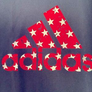 Adidas patriotic t-shirt